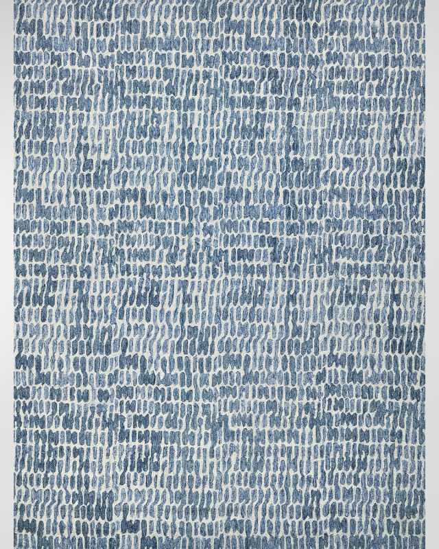 Ink Blot Hand-Tufted Rug, 9' x 12'