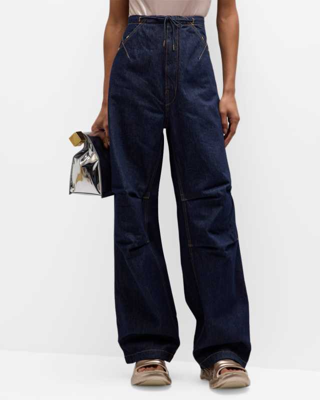 Daisy Denim Military Trousers