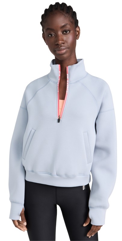 P. E NATION Pressback Sweater Gray Dawn