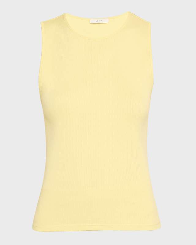 Cotton Rib Shell Top