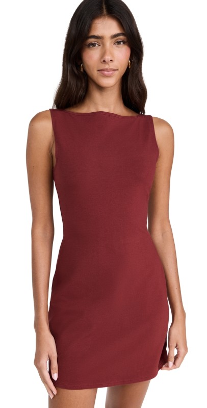 Reformation Nataly Knit Dress Chianti