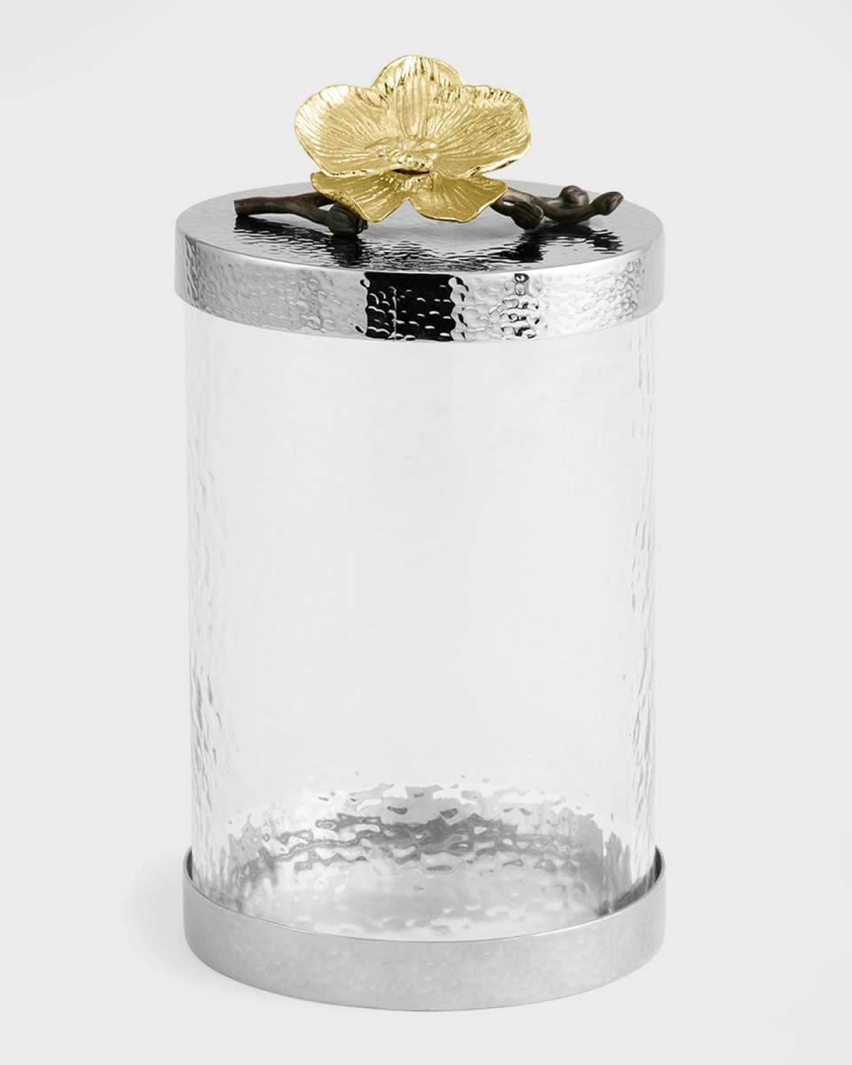 Gold Orchid Medium Canister