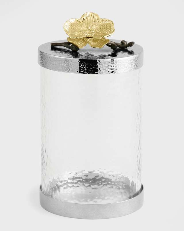 Gold Orchid Medium Canister