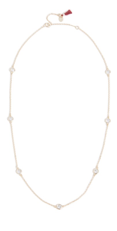 SHASHI Emily Necklace Yellow Gold