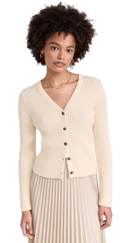 Velvet Hydie Cardigan Cream