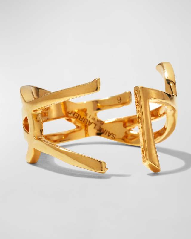 YSL Monogram Ring