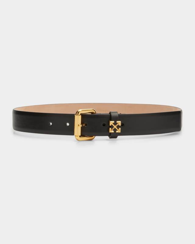 Arrow Loop Leather Belt