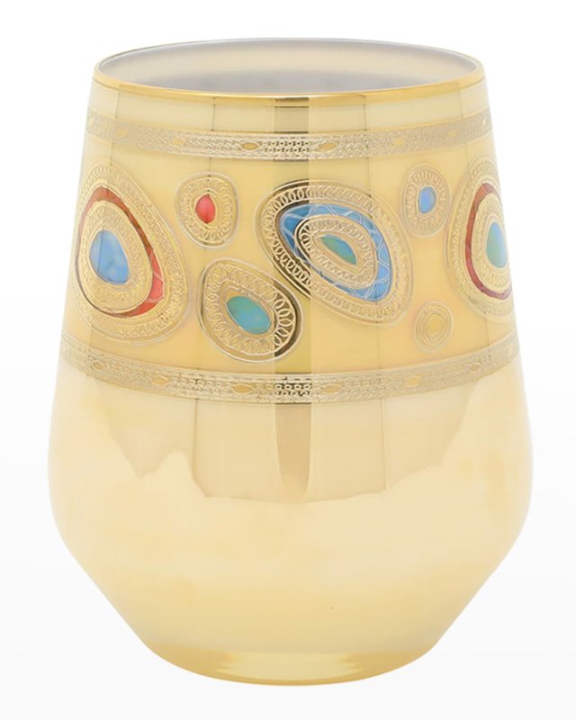 Regalia Cream Stemless Wine Glass