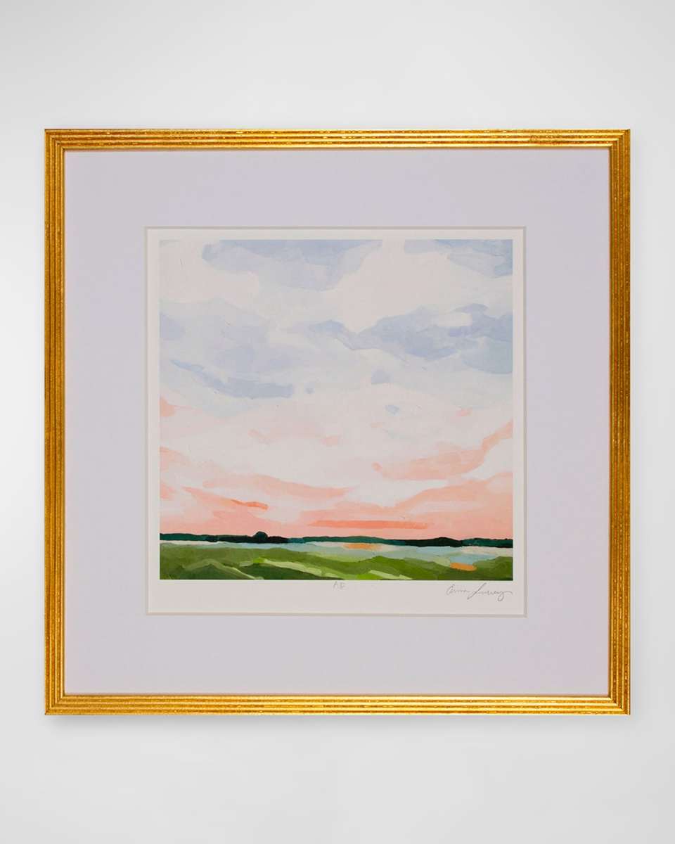 "Pink Horizon I" Giclee