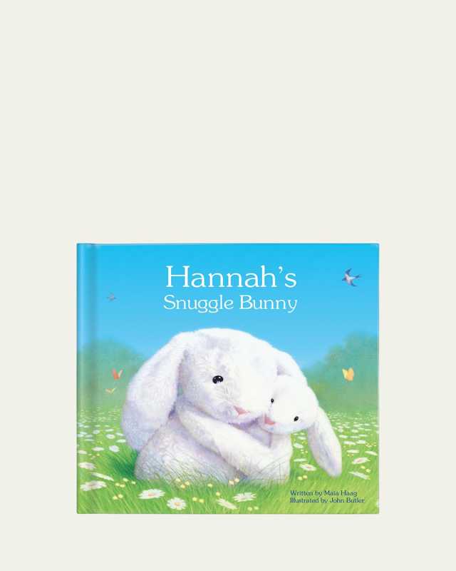 "My Snuggle Bunny" Book by Maia Haag, Personalized