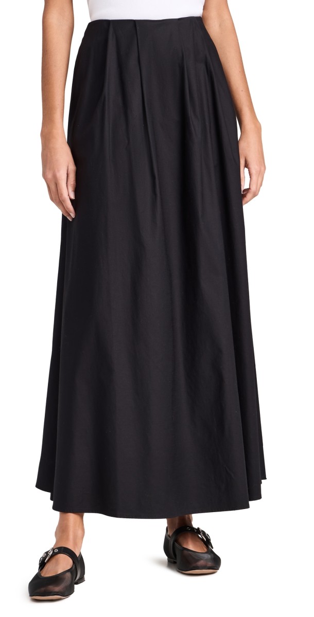 Reformation Lucy Skirt Black