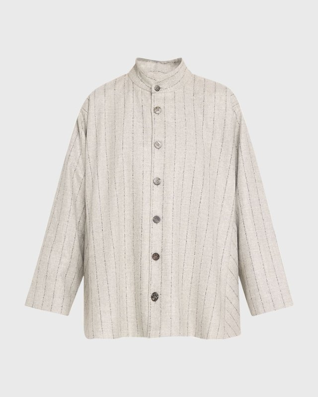 Caucusus Jacket With Notch Collar (Long Length)