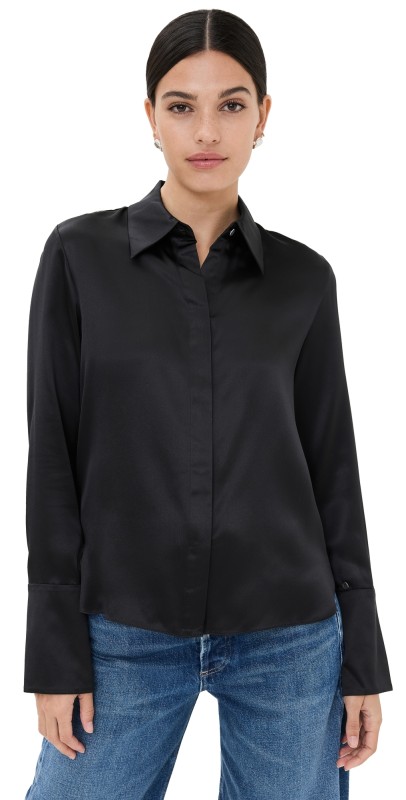 TWP Object of Affection with Sleeve Detail Black