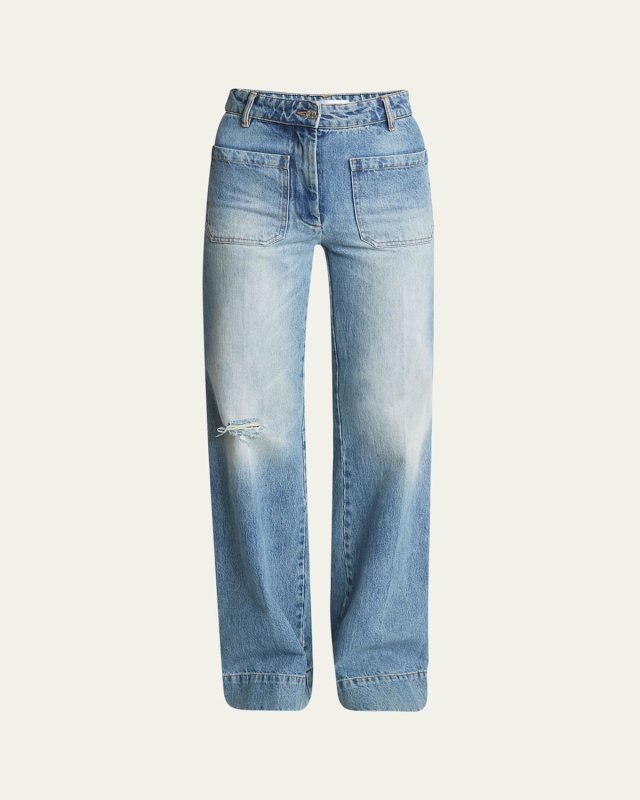 Alina Straight-Leg Jeans