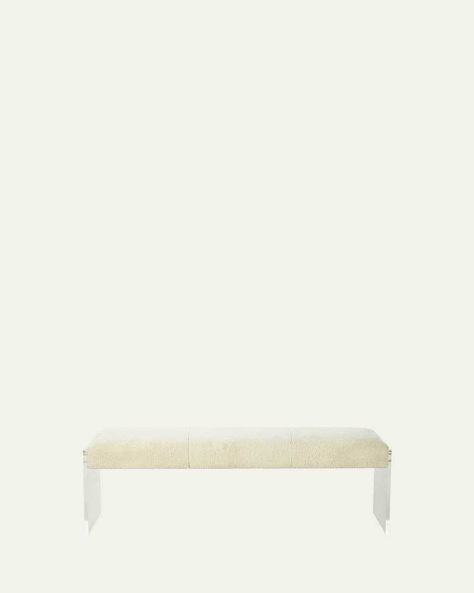 Wallis Shearling Bench