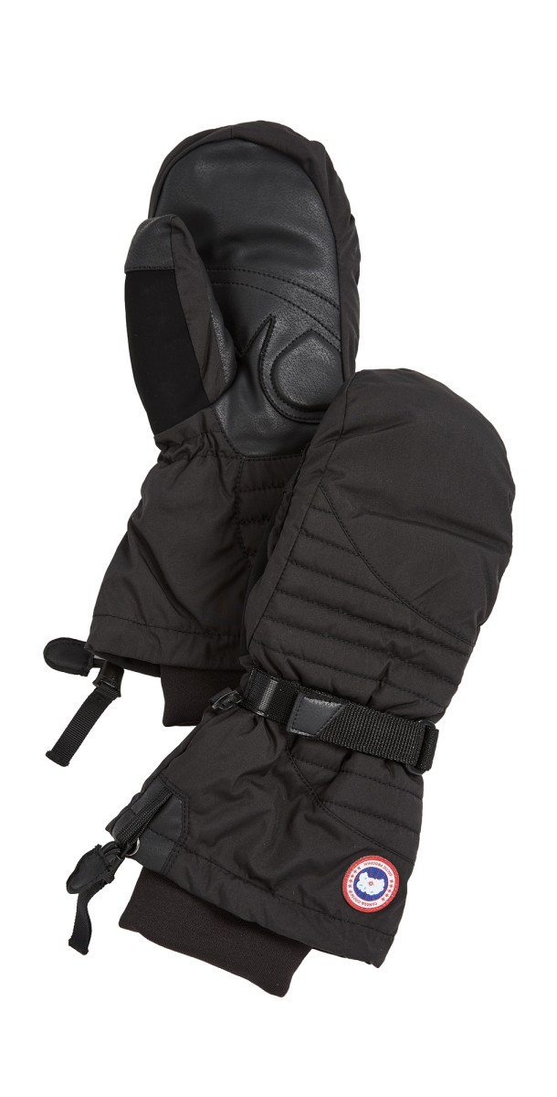 Canada Goose Arctic Down Mittens Black