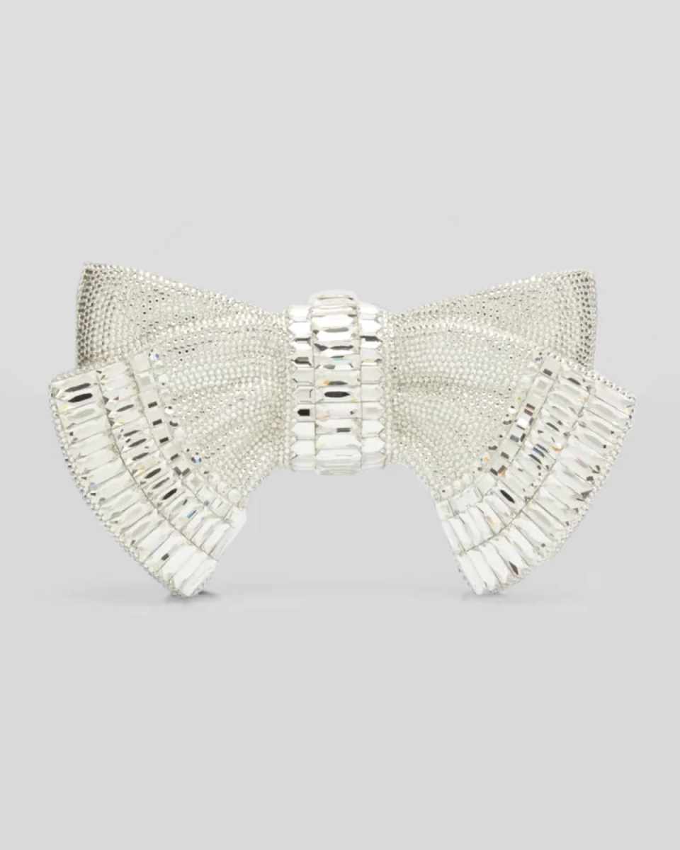 Bow Deco Crystal Minaudiere