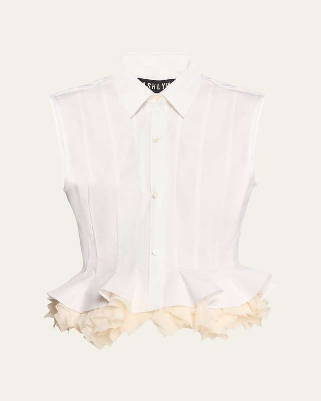 Lulu Tiered Peplum Shirt