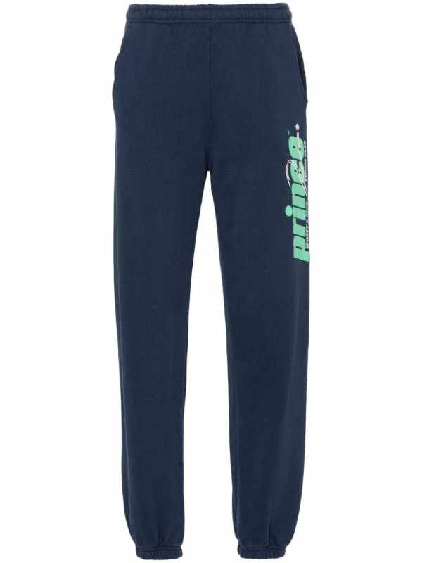 logo-printed jersey trousers
