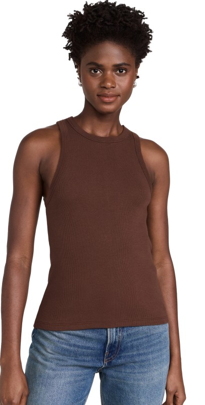 Sold Out NYC The Not So Basic Tank Chocolate