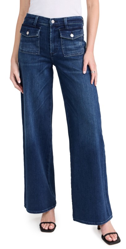 Citizens of Humanity Raven Patch Pocket Wide Leg Jeans Regency