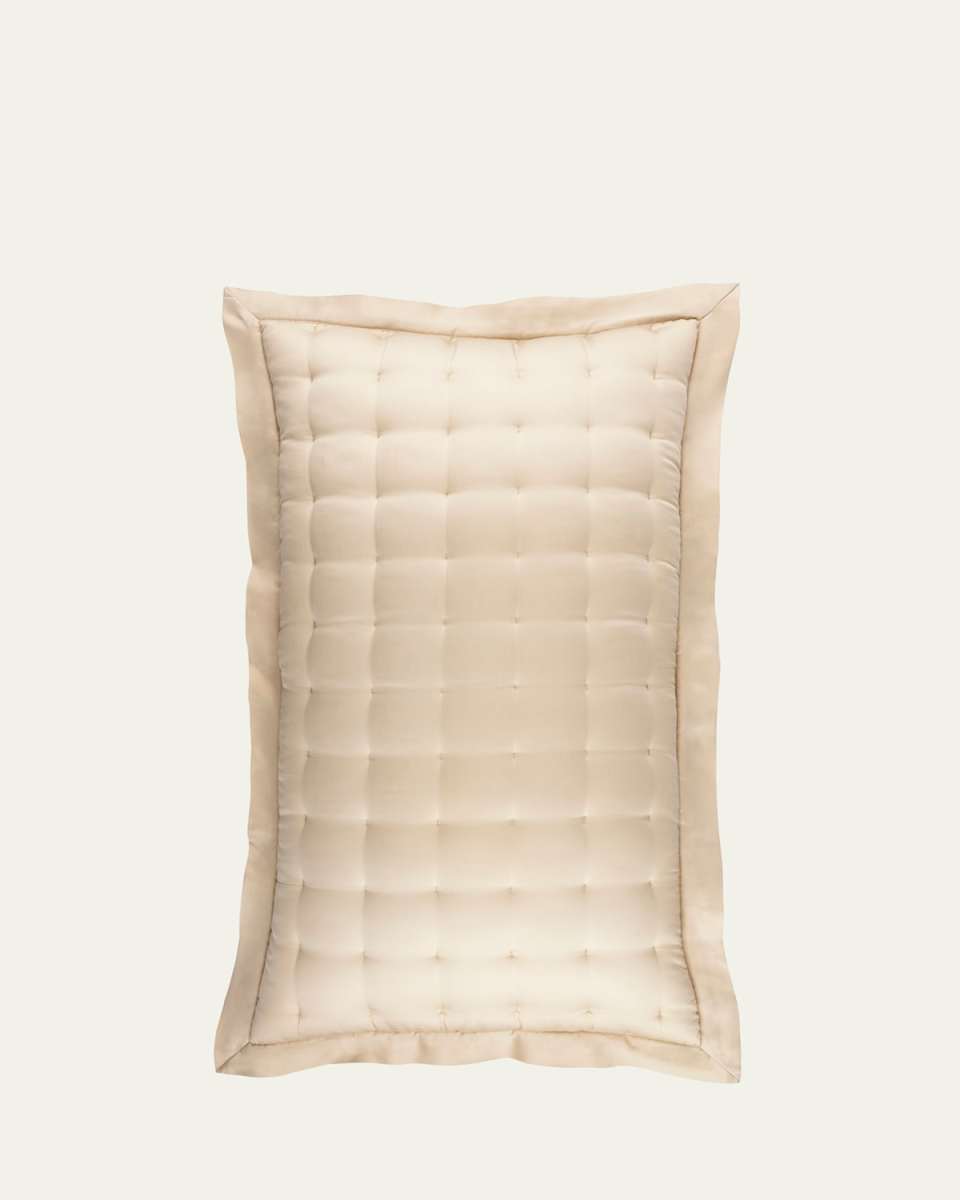 Puff Tencel King Sham, Sand