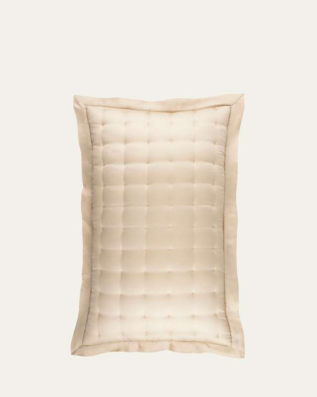 Puff Tencel King Sham, Sand