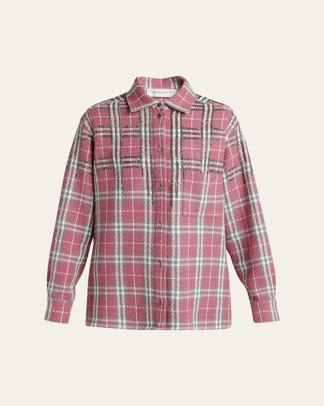 Journey Embroidered Over Shirt