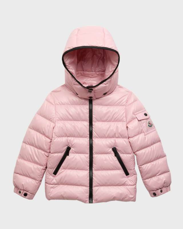Girl's Bady Quilted Puffer Down Jacket, Size 8-14