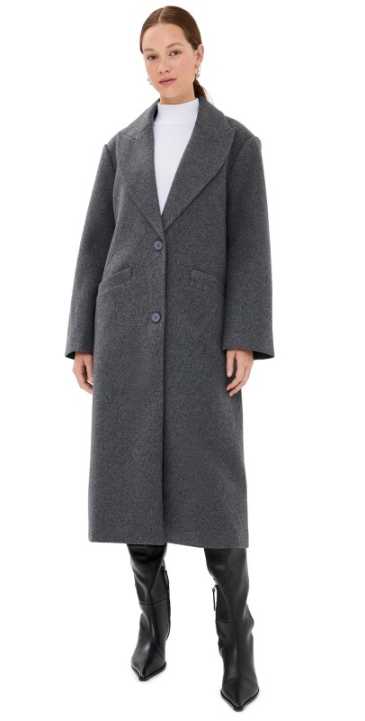 Lioness Olsen Coat Grey Marle