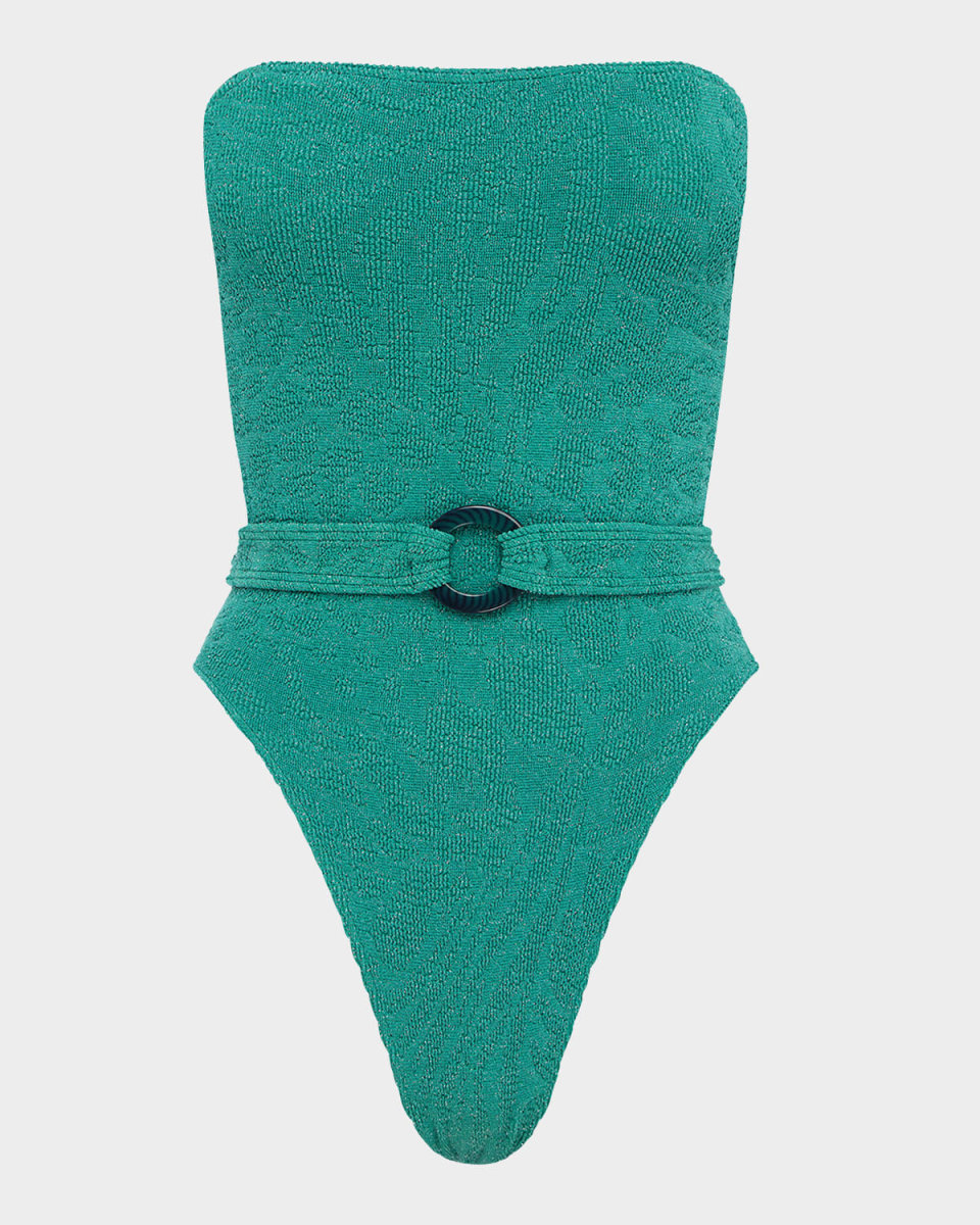 Belt Fane One-Piece Swimsuit