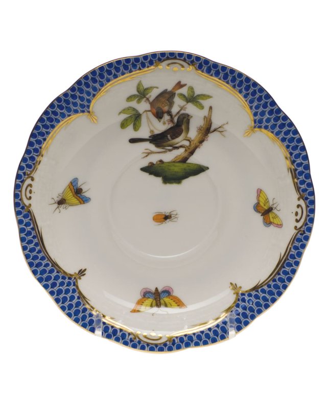 Rothschild Blue Motif 04 Tea Saucer