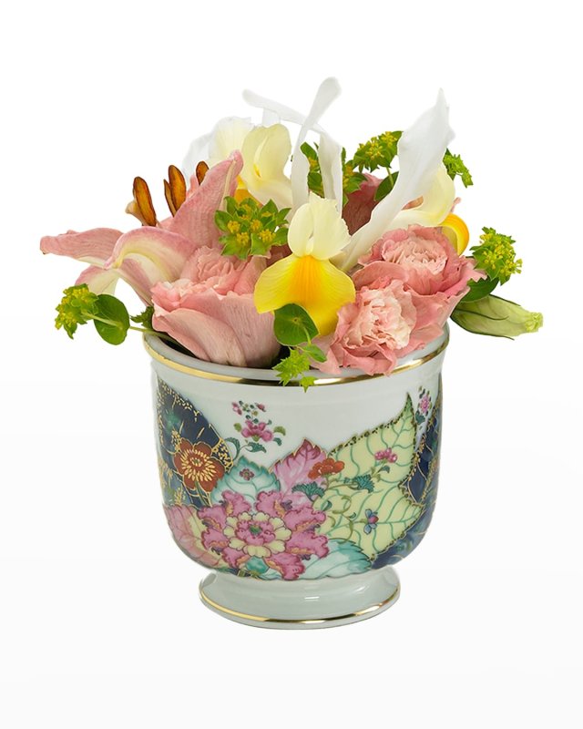 Tobacco Leaf Cachepot - Small