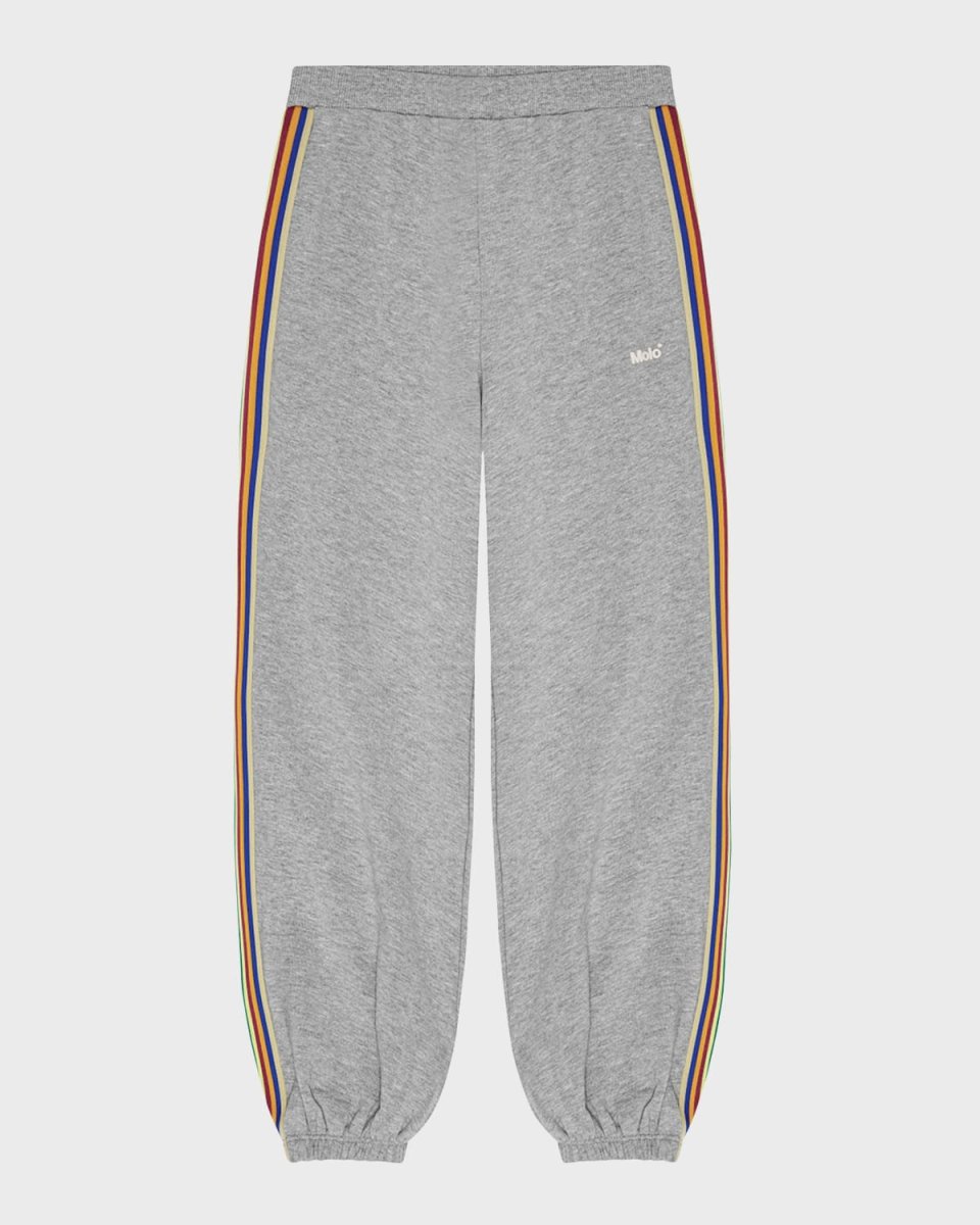 Girl's Adriana Contrast Trim Jogger Pants, Size 6-7