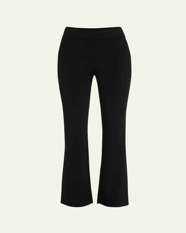 Gaia Kick Flare Compact Wool Pants