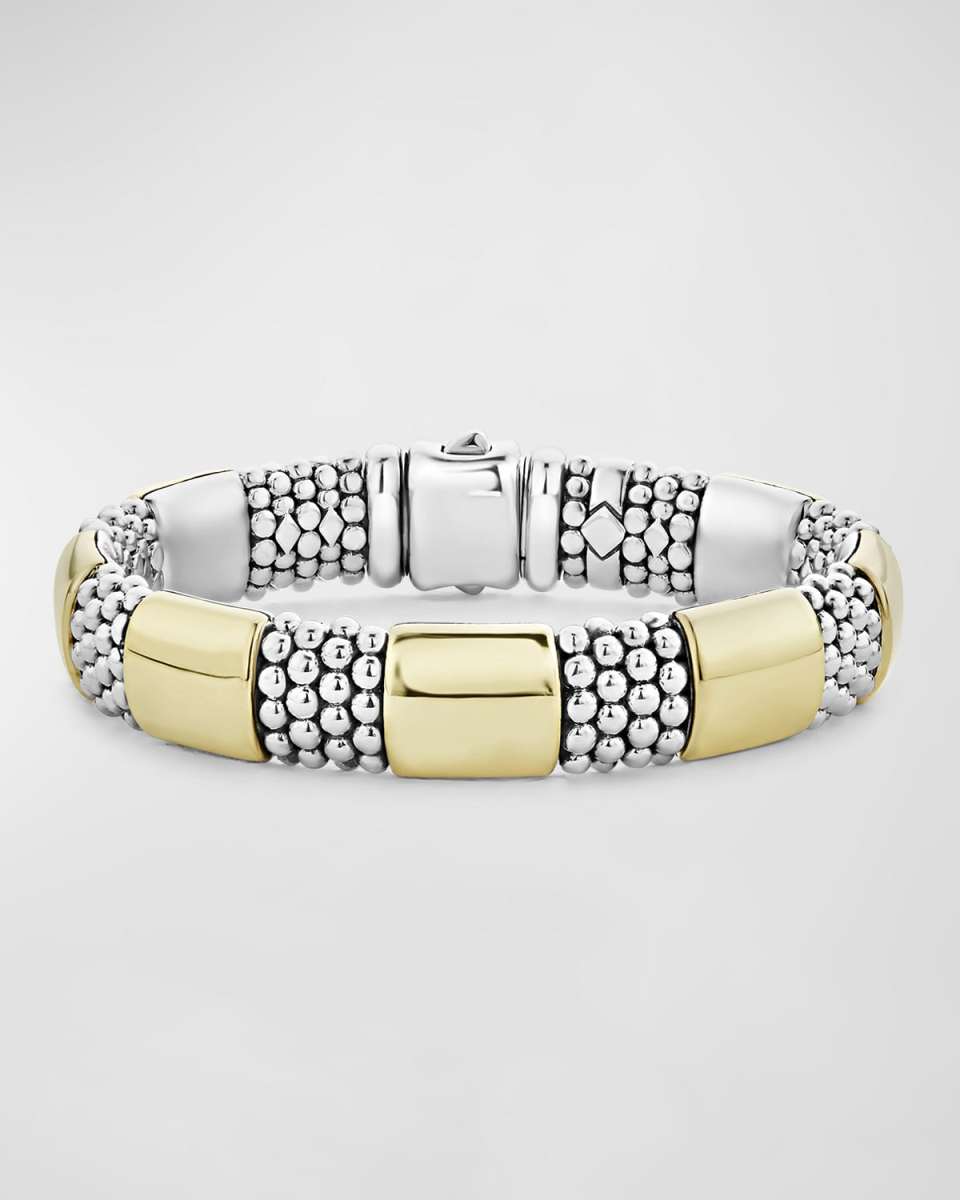 High Bar 18k 7-Station Bracelet