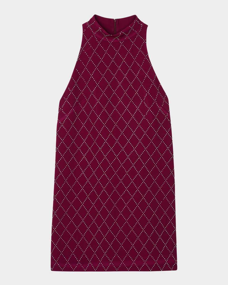 Bijoux Studded Mini Dress