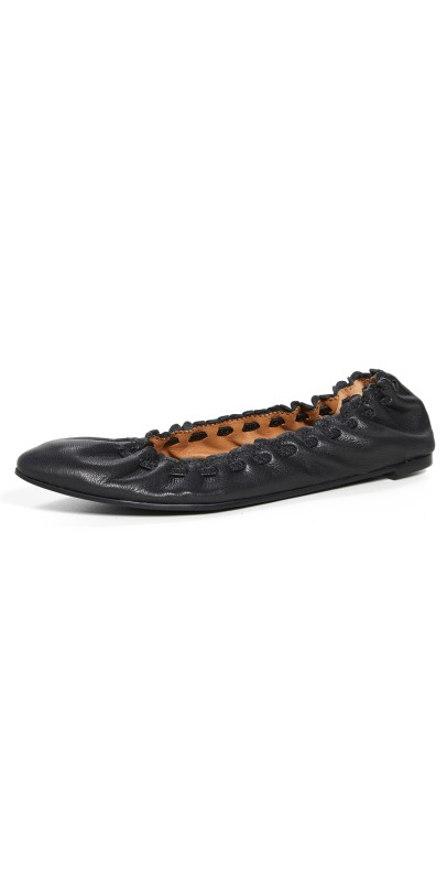 See by Chloé Jane Point Ballet Flats Black