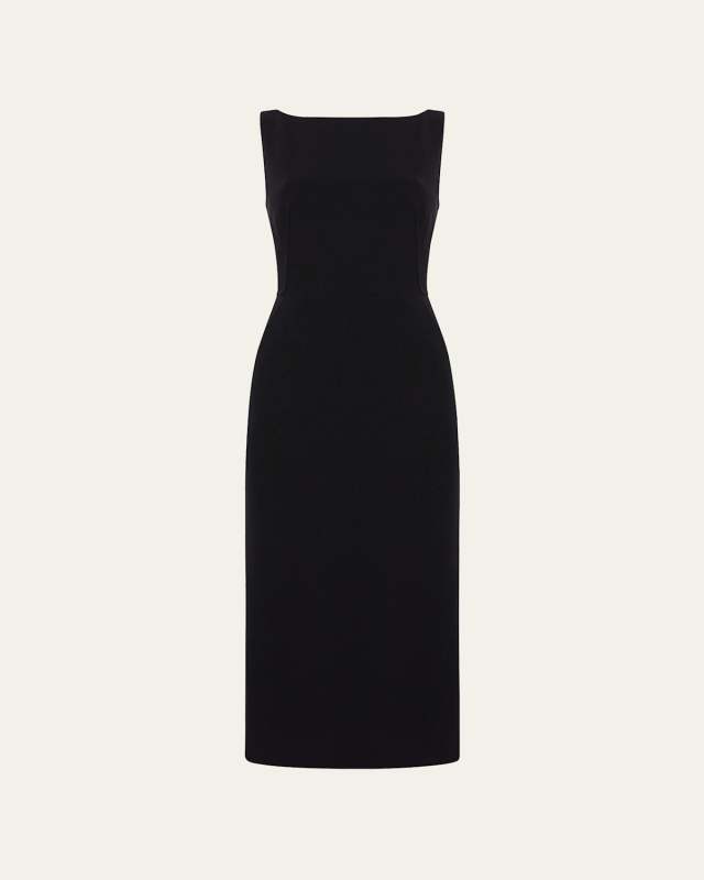 Doppio Fitted Midi Dress