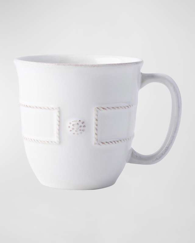 Berry & Thread Whitewash French Panel Coffee Cup