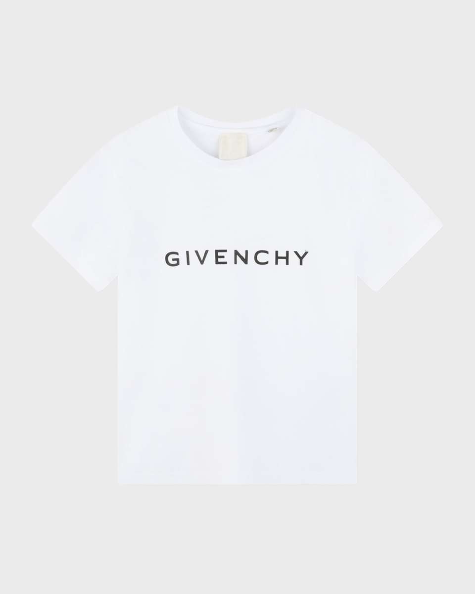 Boy's Classic Logo-Print T-Shirt, Size
