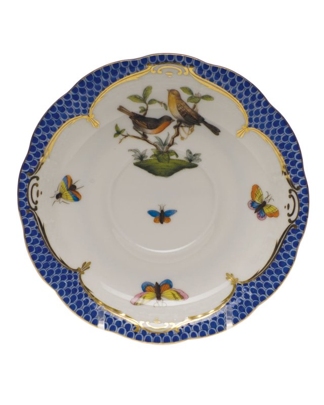 Rothschild Blue Motif 09 Tea Saucer