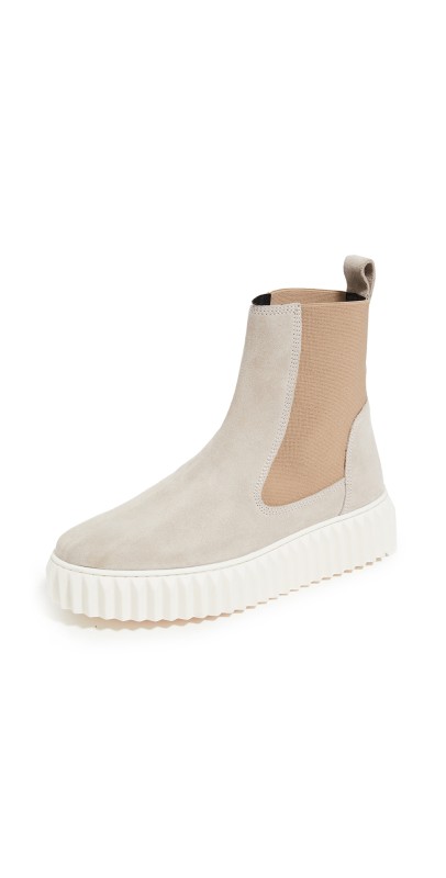 Voile Blanche Beth Chelsea Boots Ivory