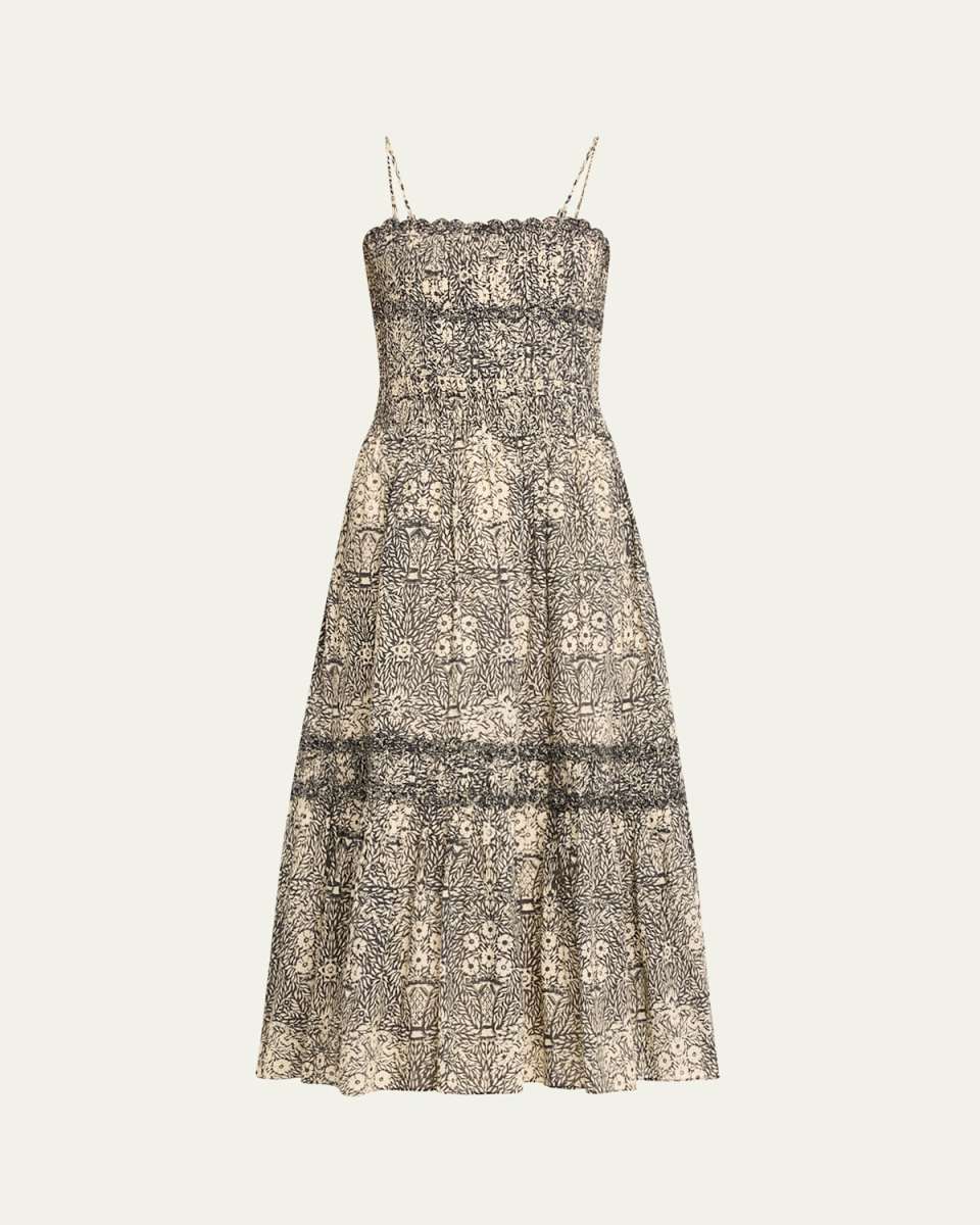 Katrine Printed Tank Dress