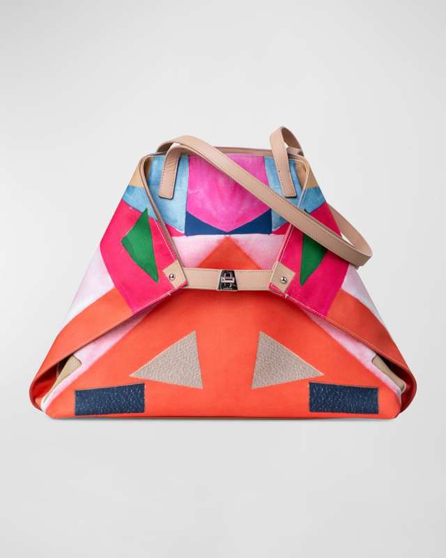 Ai Medium Bicolor Convertible Shoulder Bag