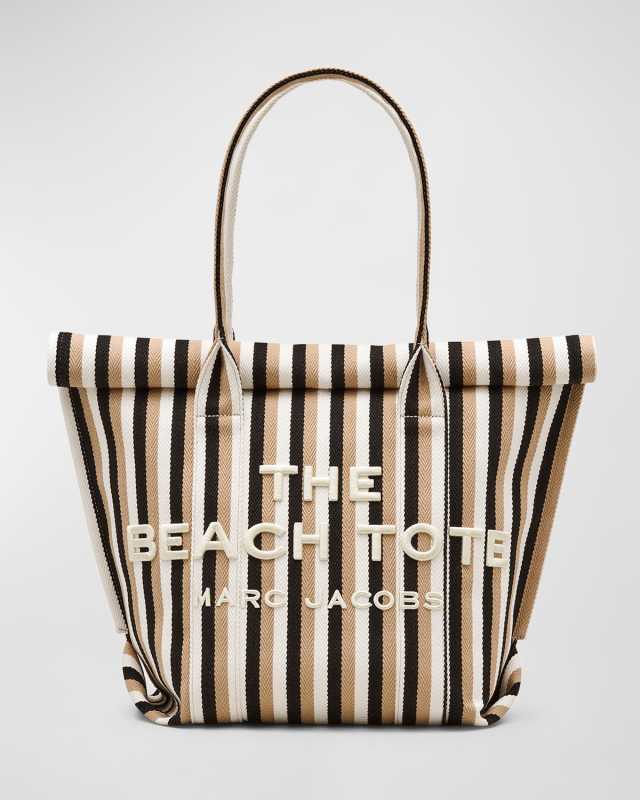 The Striped Jacquard Beach Tote Bag