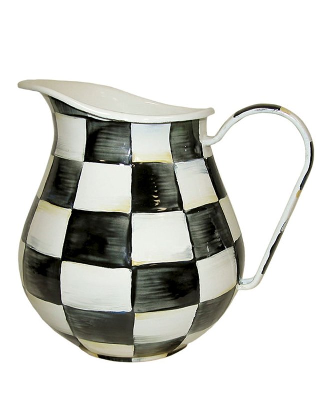 Courtly Check Pitcher