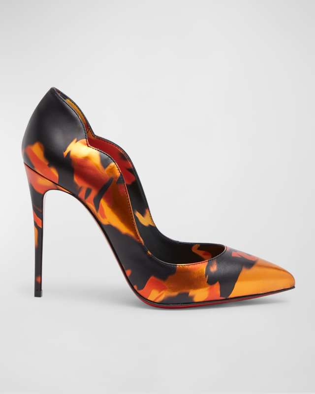 Hot Chick Fire Red Sole Pumps