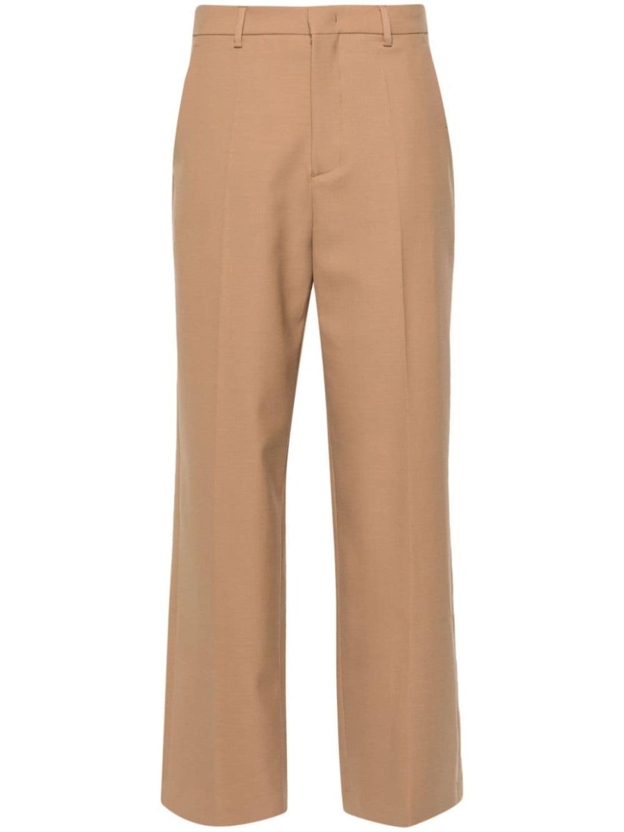 straight-leg trousers