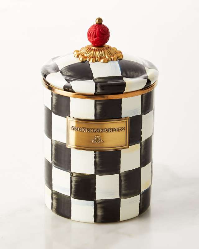 Courtly Check Medium Canister